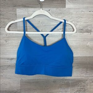 Lululemon Flow Y Nulu Poolside Longline Bra